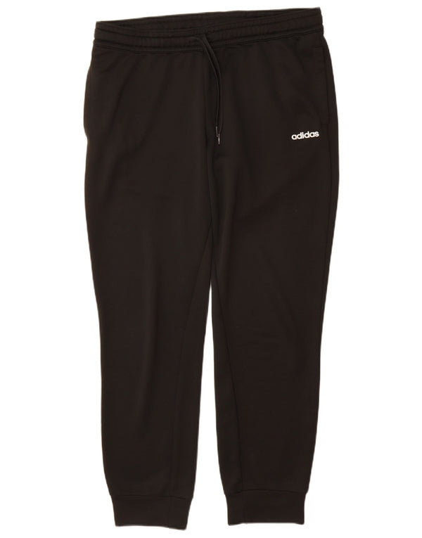 Adidas Damen Trainingshose Jogger UK 16/18 Large Schwarz Polyester