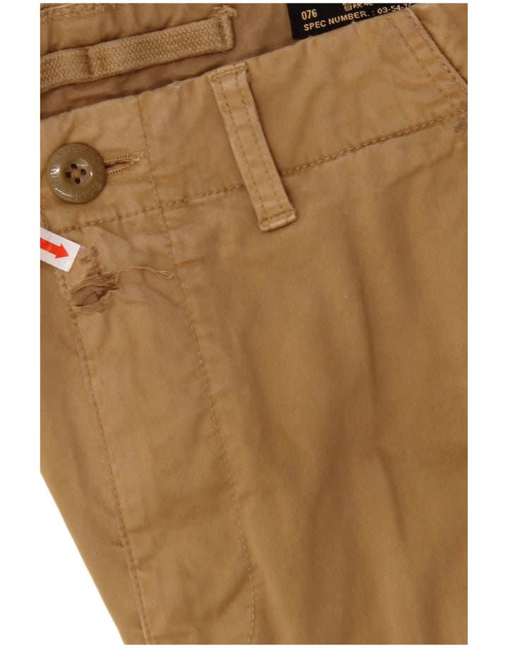 SUPERDRY Gerade Cargohose für Herren, W32, L32, Beige, Baumwolle