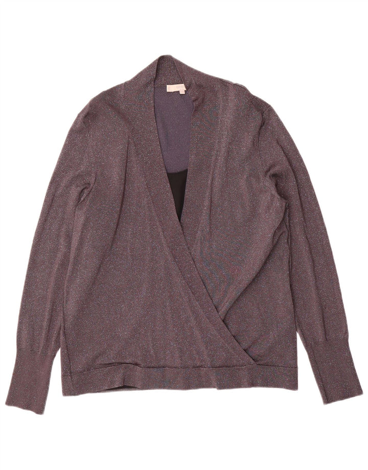 Hobbs Damen-Pullover mit V-Ausschnitt, Gr. 42, Größe L, Grau