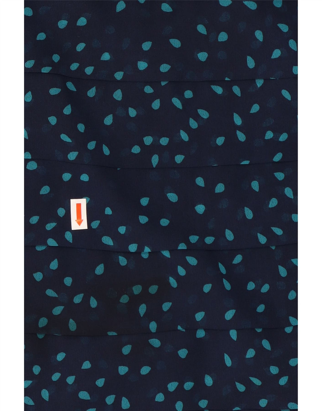 JAQUES VERT Womens Sleeveless Shift Dress UK 16 Large Navy Blue Spotted