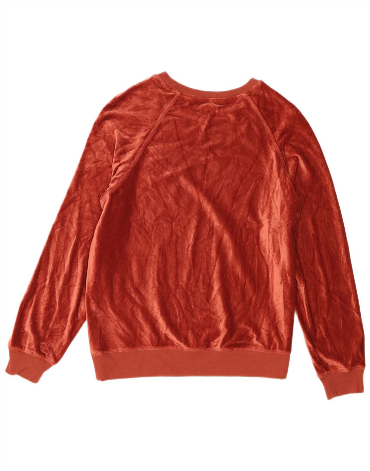 Marks & Spencer Damen Cord-Sweatshirt-Pullover UK 12 Mittelbraun