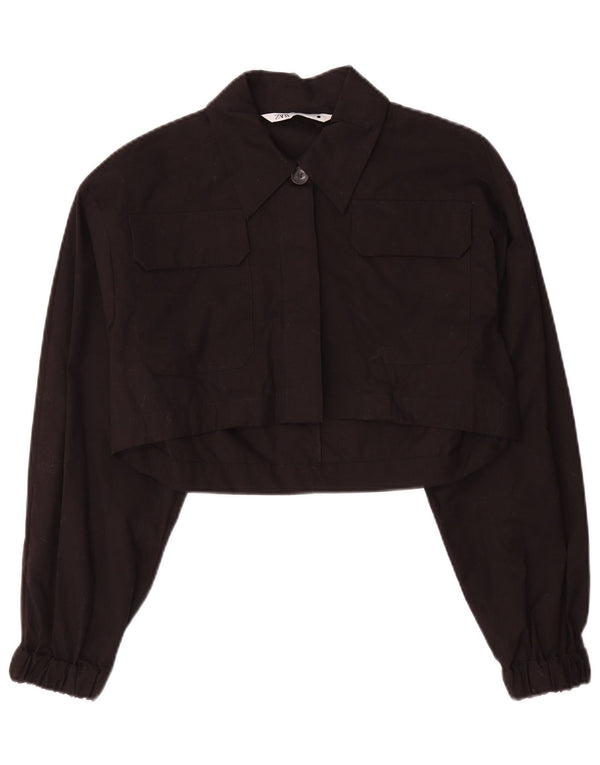 Zara Damen Bolerojacke UK 6 XS Schwarz