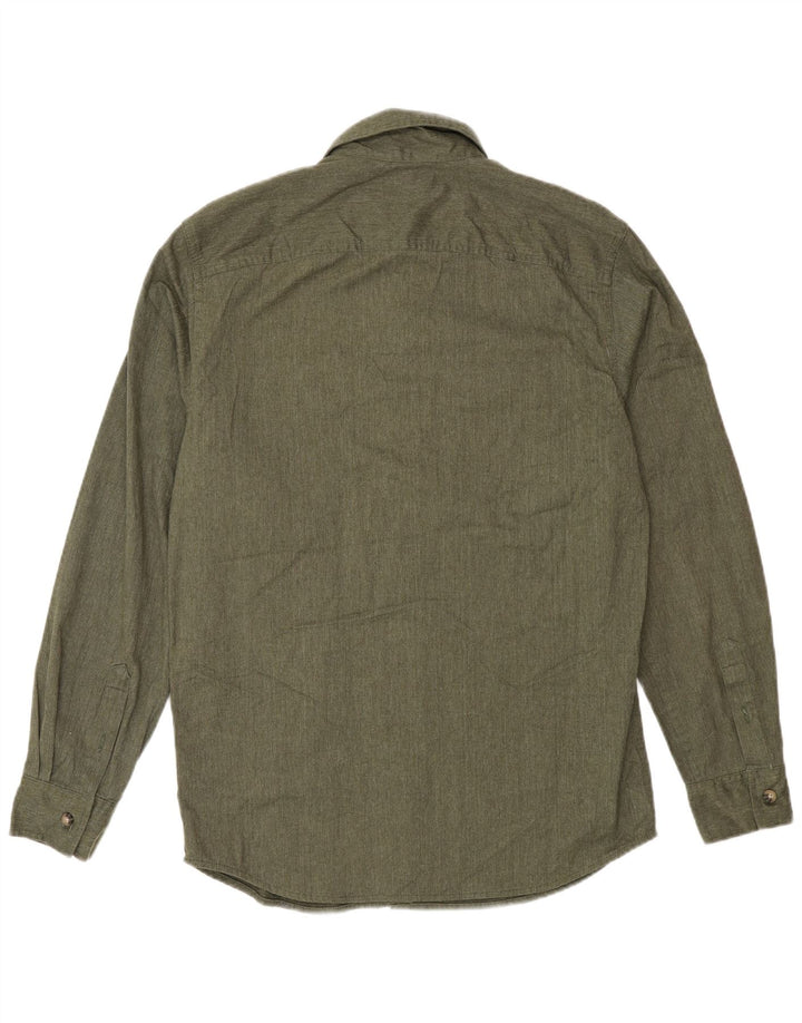 Wrangler Herrenhemd, klein, Khaki, Baumwolle