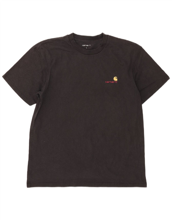 Carhartt Herren T-Shirt Top Large Schwarz