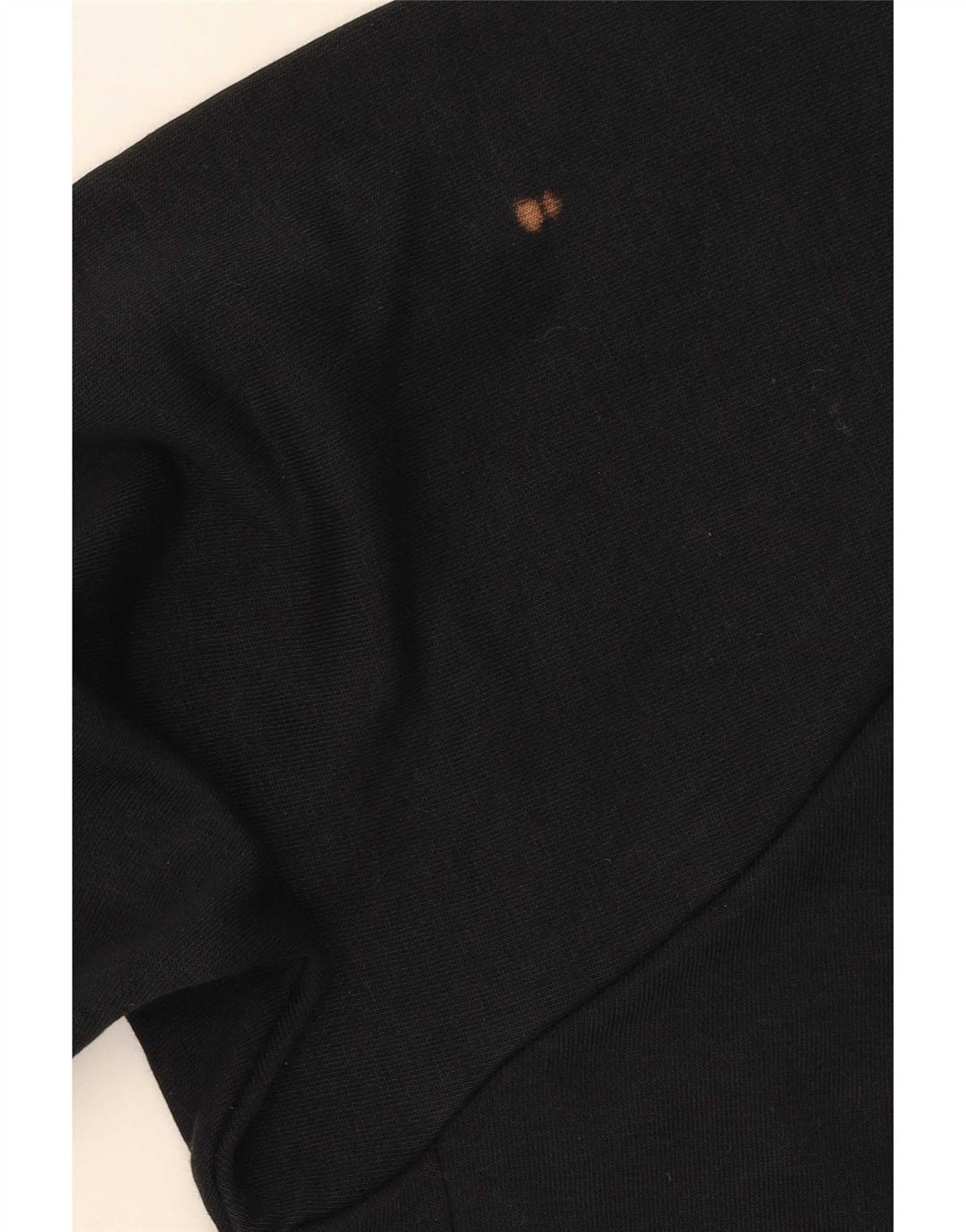 Nike Damen Crop Graphic Sweatshirt Pullover UK 14 Mittelschwarzes Polyester