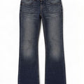 Lee Damen Leola Bootcut Jeans W27 L35 Blaue Baumwolle