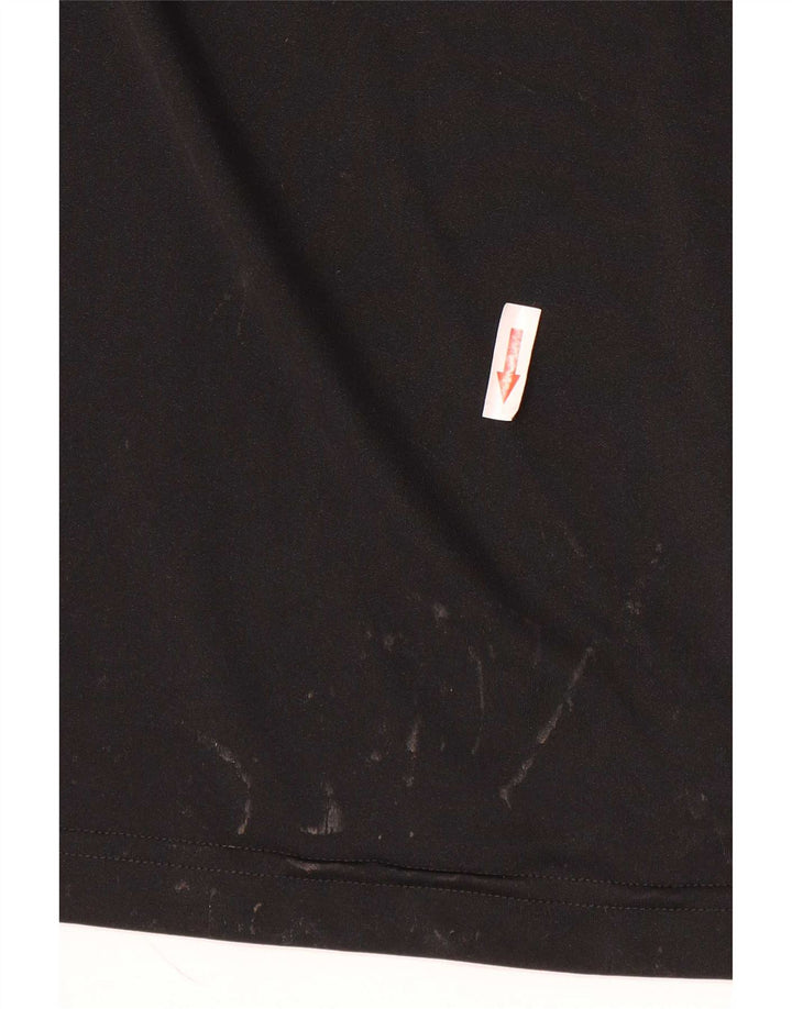Adidas Herren Climalite Graphic T-Shirt Top Medium Schwarz