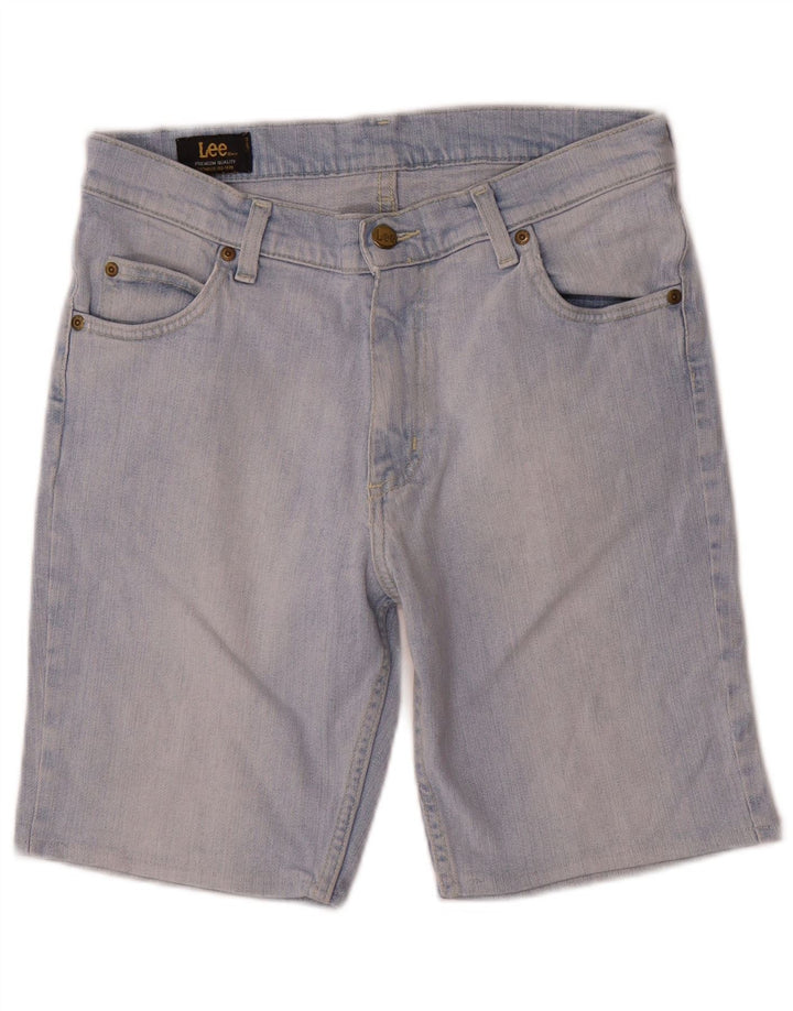 Lee Herren-Jeansshorts W33, große blaue Baumwolle