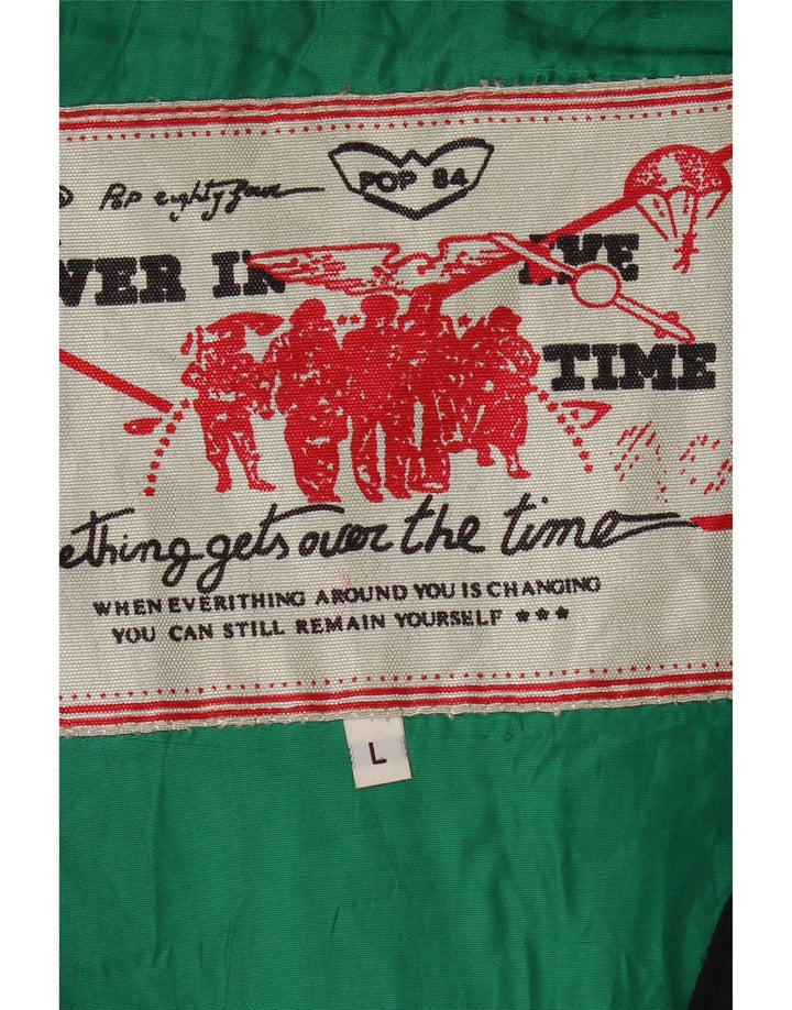 Vintage Herren Utility Jacke UK 40 Large Marineblau