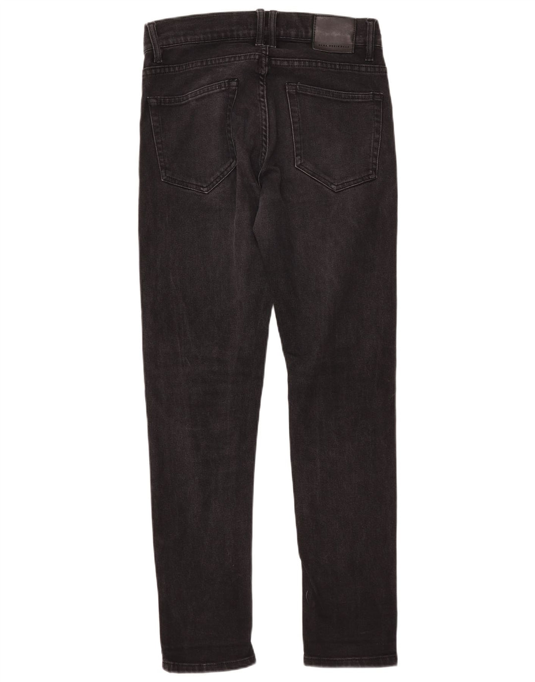 ZARA Herren Slim Jeans EU 38 Small W30 L31 Schwarz