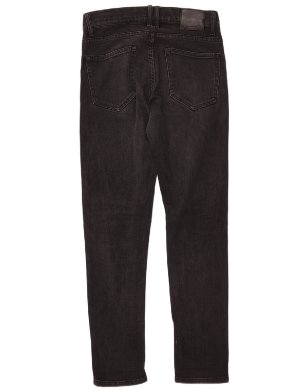 ZARA Herren Slim Jeans EU 38 Small W30 L31 Schwarz