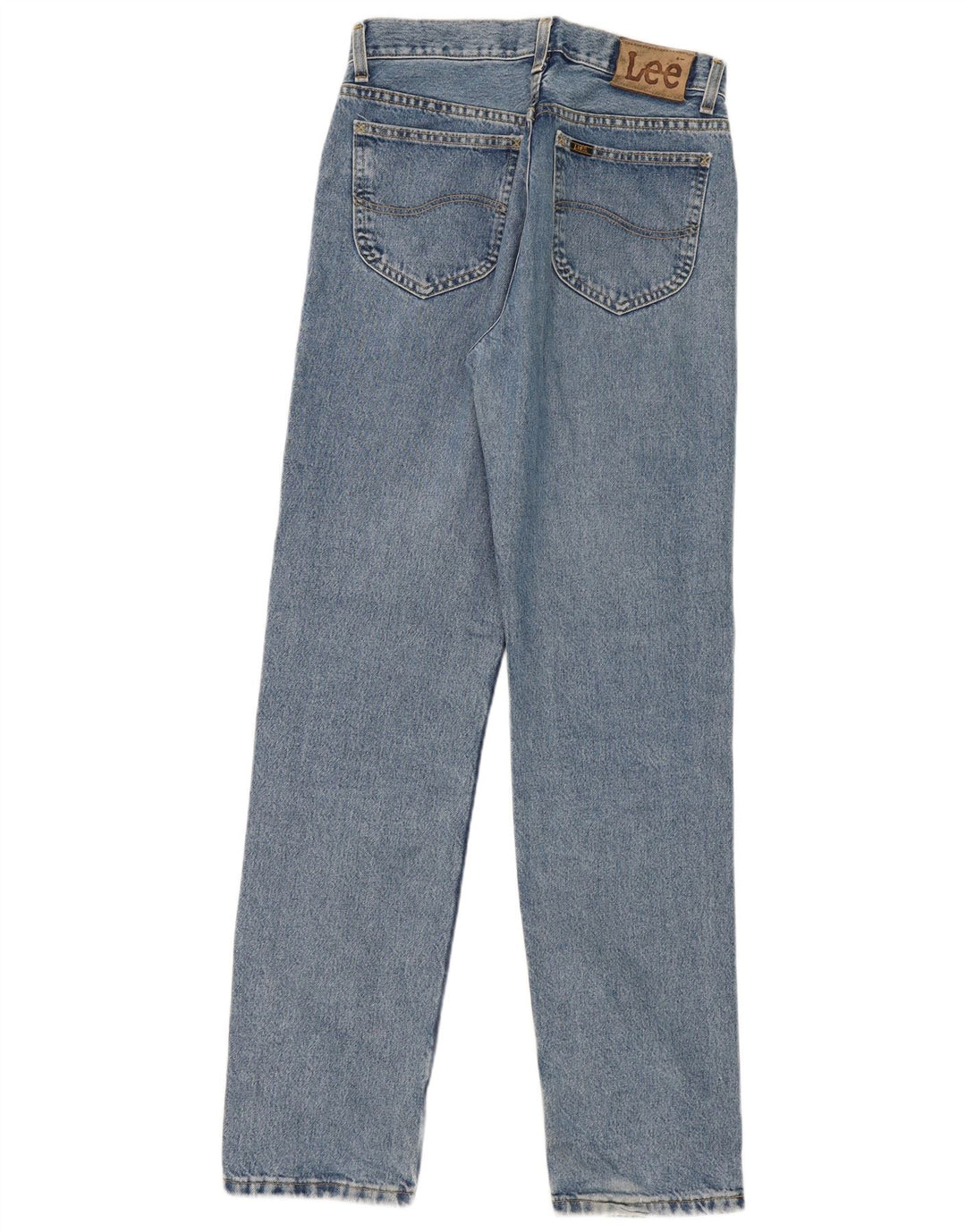 LEE Womens Straight Jeans W31 L33 Blue