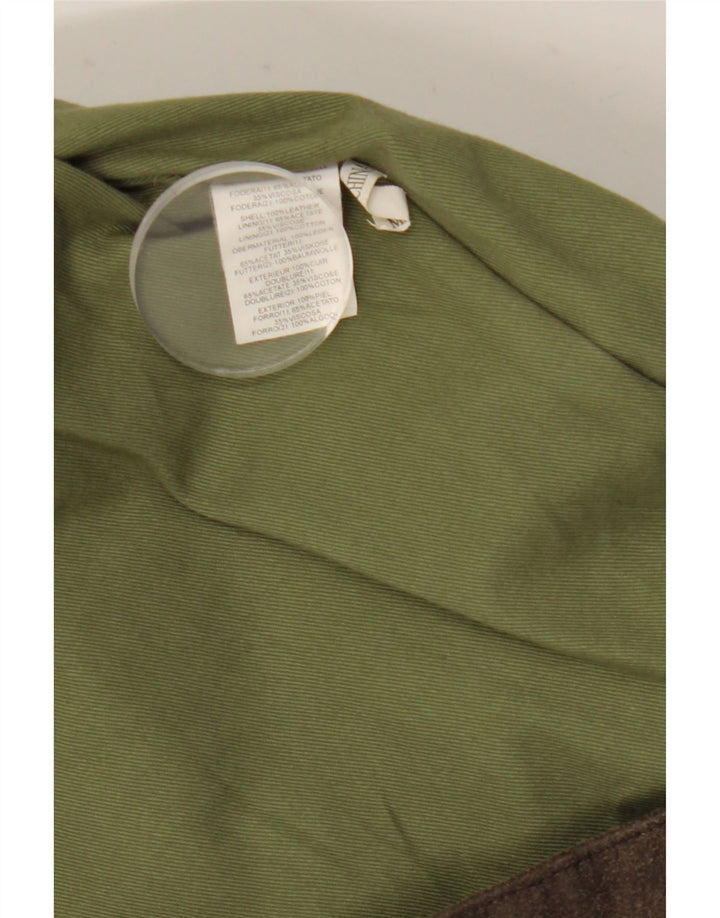 Basic Herren Lederjacke IT 52 XL Braunes Leder