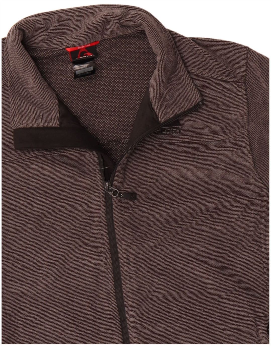 GERRY Herren-Trainingsanzug-Top-Jacke, großes graues Polyester