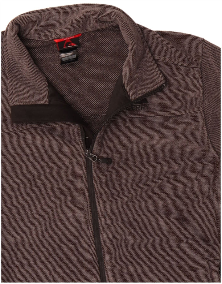 GERRY Herren-Trainingsanzug-Top-Jacke, großes graues Polyester
