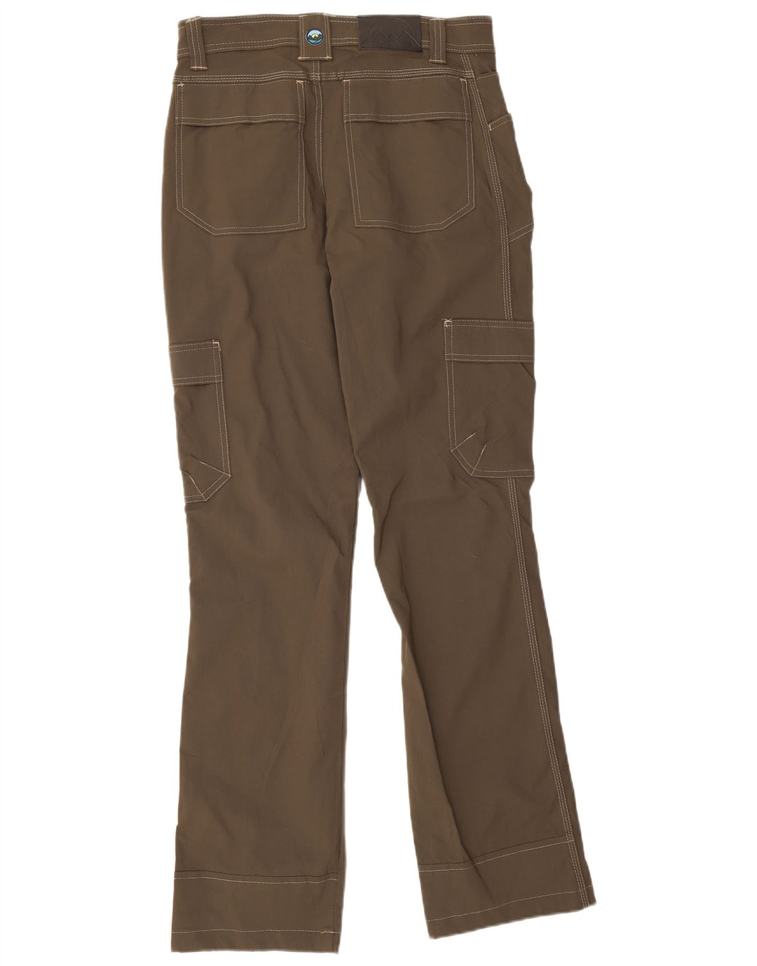 Wrangler Herren gerade Cargohose W30 L34 braunes Nylon