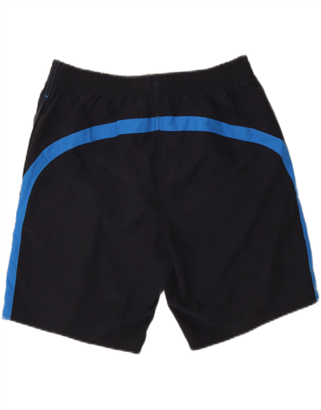 Speedo Herren-Badeshorts, mittelgroß, Marineblau, Farbblock-Polyester