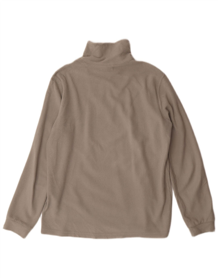 Champion Herren-Fleecepullover mit Reißverschluss, Größe S, Grau, Polyester
