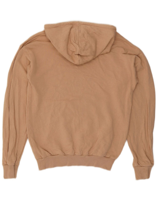 Lipsy Damen Kapuzenpullover UK 10 Small Beige Baumwolle