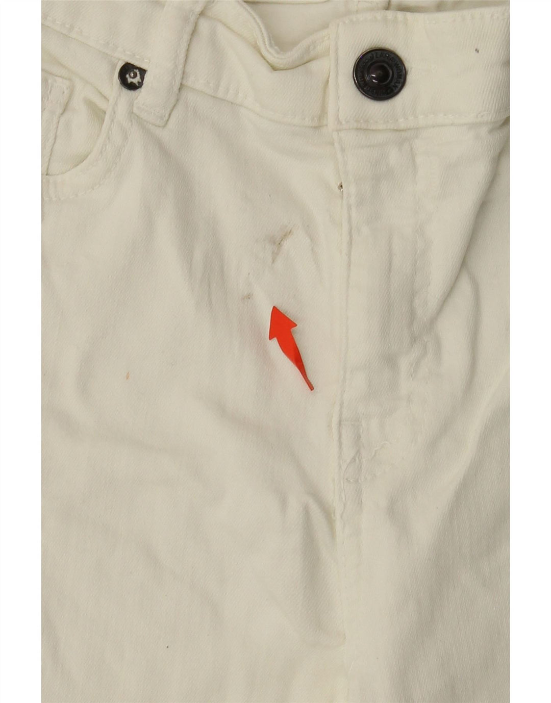 ZARA Damen Slim Jeans EU 38 Small W28 L26 Weiß