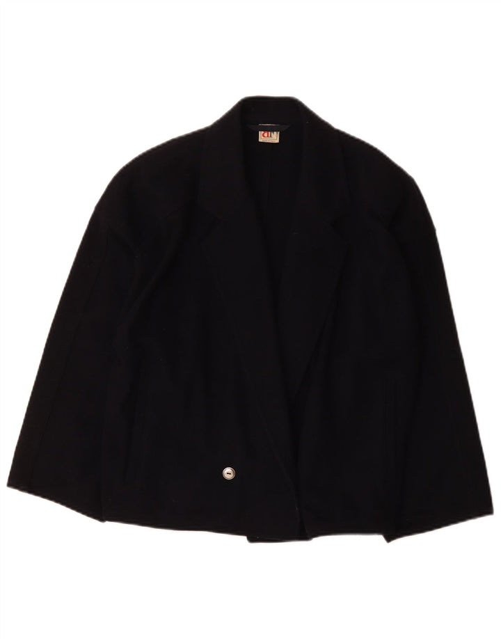 Belfe & Damen-Blazer mit übergroßen 3/4-Ärmeln, Größe IT 42, mittleres Marineblau