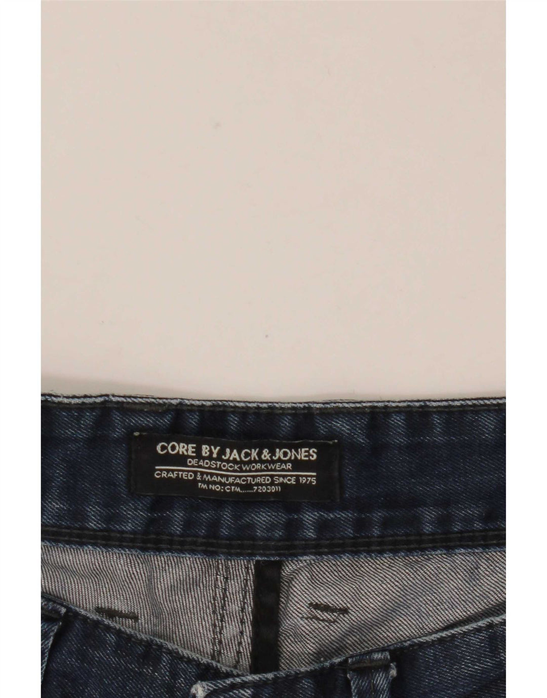 Jack & Jones Herren Jeansshorts W32 Mittelblau