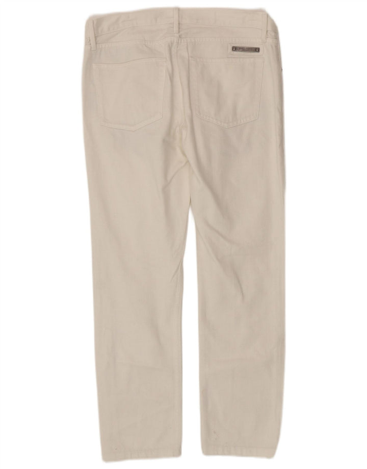 Burberry Herren Slim Jeans W31 L28 Weiße Baumwolle