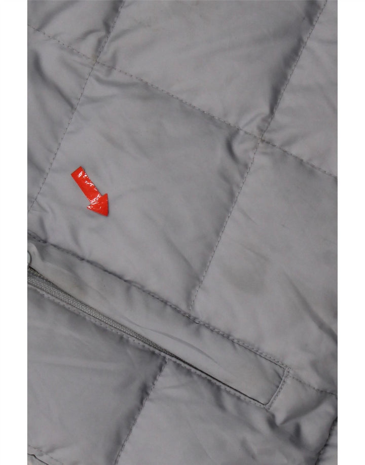 Paul & Shark Wattierte Damenjacke mit Kapuze, UK 14, Mittelblau