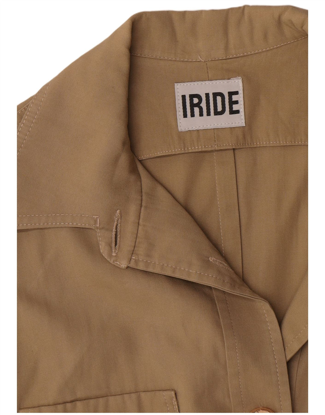 Vintage Damen Utility Gilet UK 12 Medium Khaki