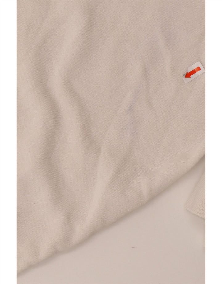 NIKE Damen-Sweatshirt mit übergroßem Crop-Grafikmotiv, Gr. 16, Weiß
