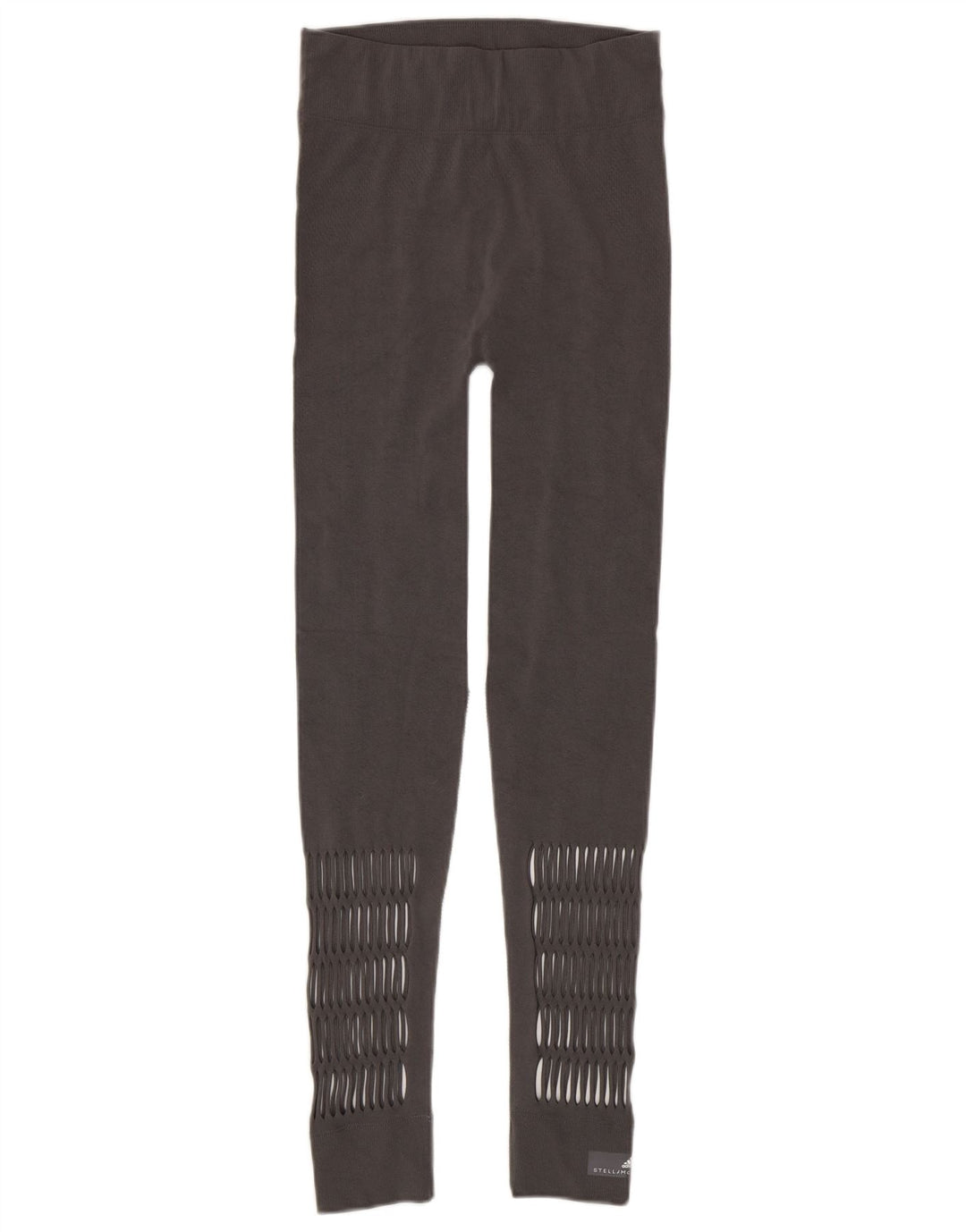 Adidas Damen Stella McCartney Graphic Leggings UK 14 Large Grau Polyamid