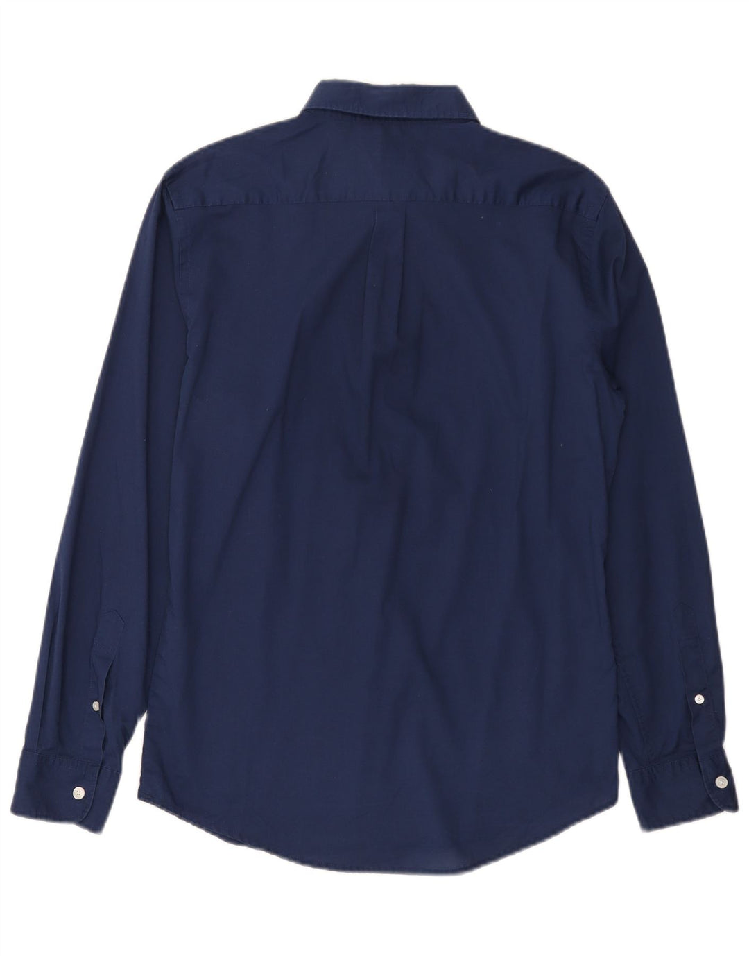 Dockers Herrenhemd aus mittelblauer Baumwolle in Marineblau