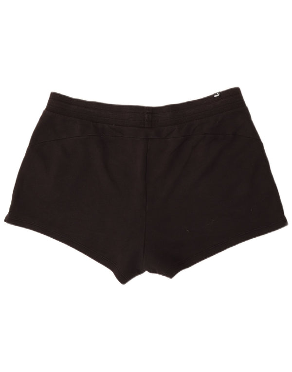Puma Damen Sportshorts UK 20 2XL Schwarz Baumwolle