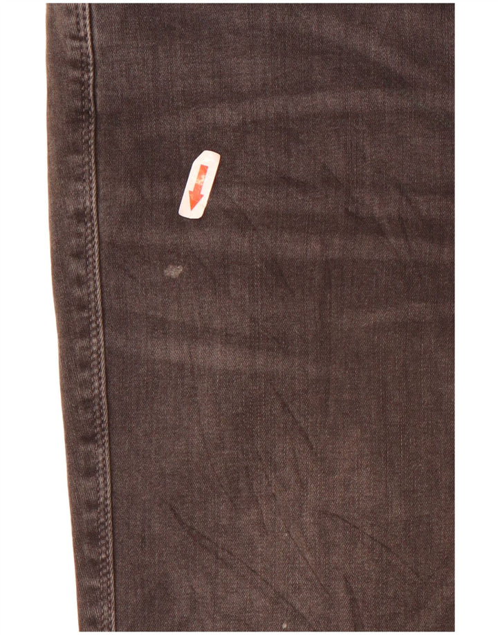 Massimo Dutti Damen Mid Rise Skinny Jeans EU 40 Medium W30 L30 Grau