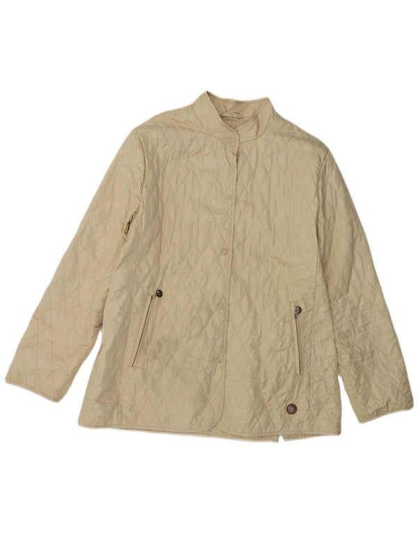 Moncler Damen Steppjacke Größe 4 XL Beige