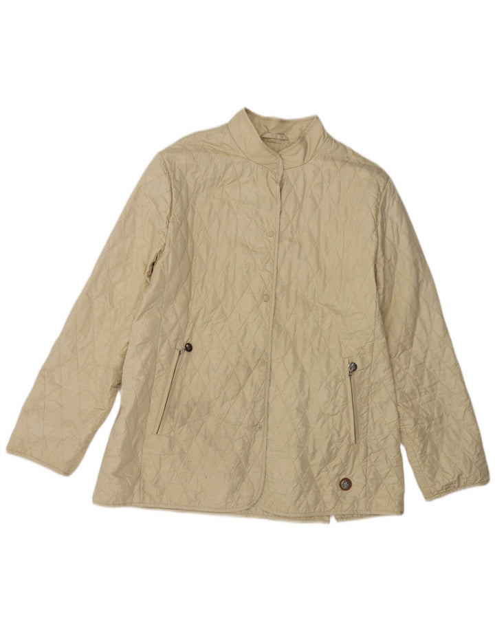 Moncler Damen Steppjacke Größe 4 XL Beige