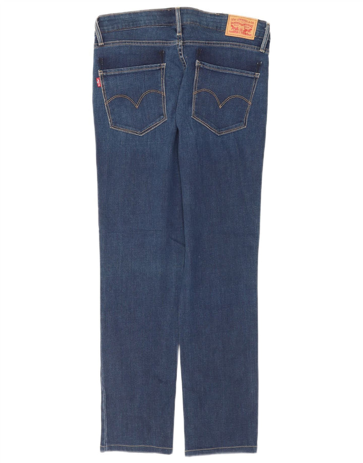 Levi's Damen 712 Slim Jeans W29 L28 Blaue Baumwolle