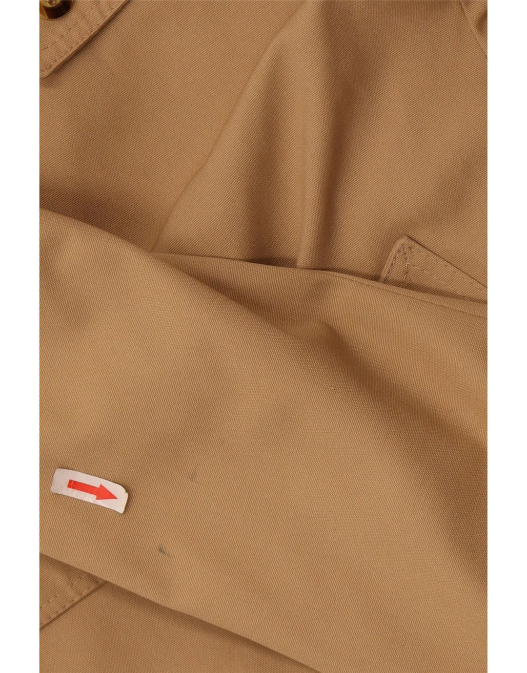 Vintage Herren Trenchcoat UK 38 Medium Beige Polyester