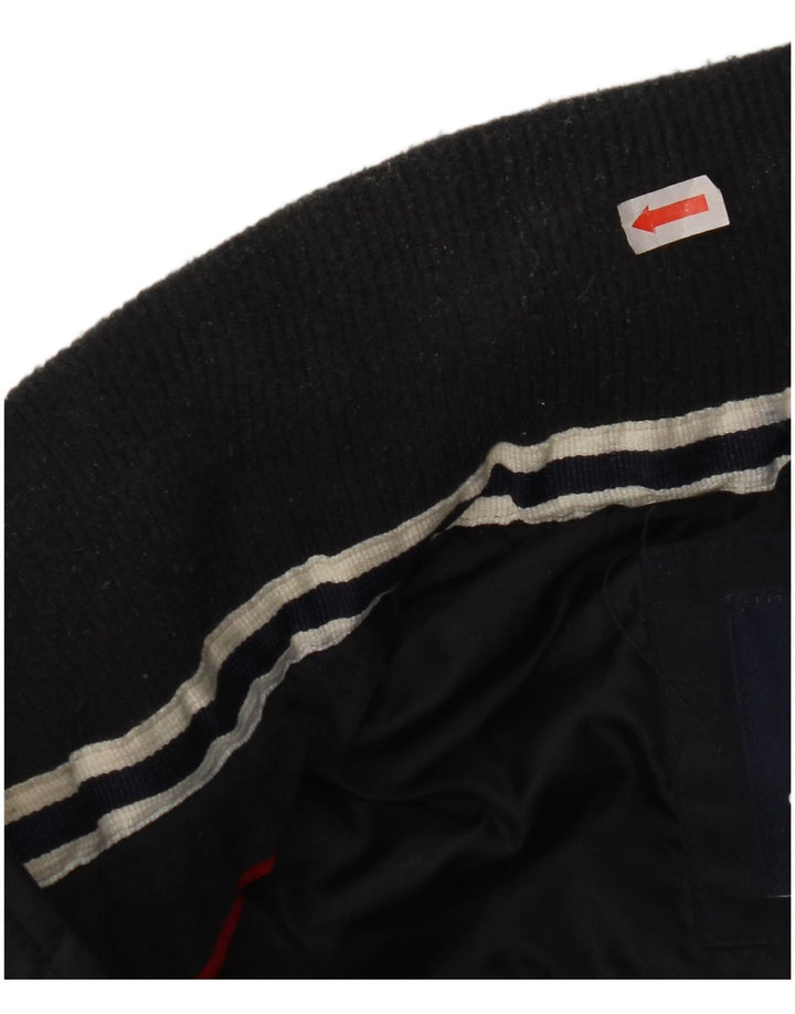 Crew Clothing Herren Wattierte Weste UK 38 Medium Marineblau Polyester