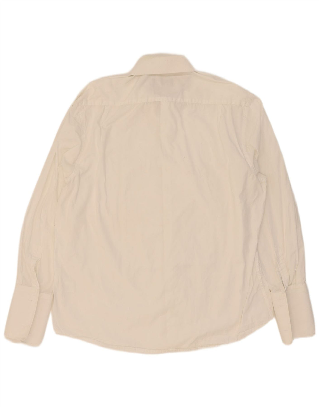 Hunt & Holditch Herren-Formalhemd, Größe 45 17 XL, weiße Baumwolle