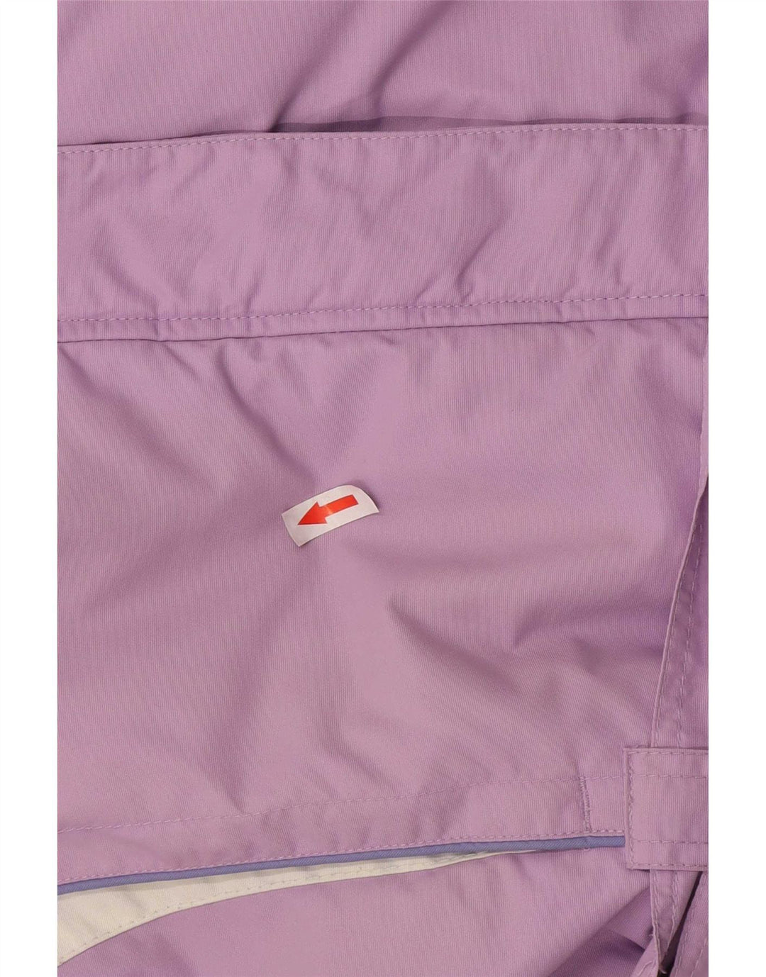 Brugi Damen Skijacke mit Kapuze UK 16 Large Lila Colourblock Polyester