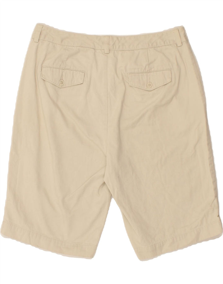 EDDIE BAUER Womens Chino Shorts W34 Large  Beige Vintage Eddie Bauer and Second-Hand Eddie Bauer from Messina Hembry 