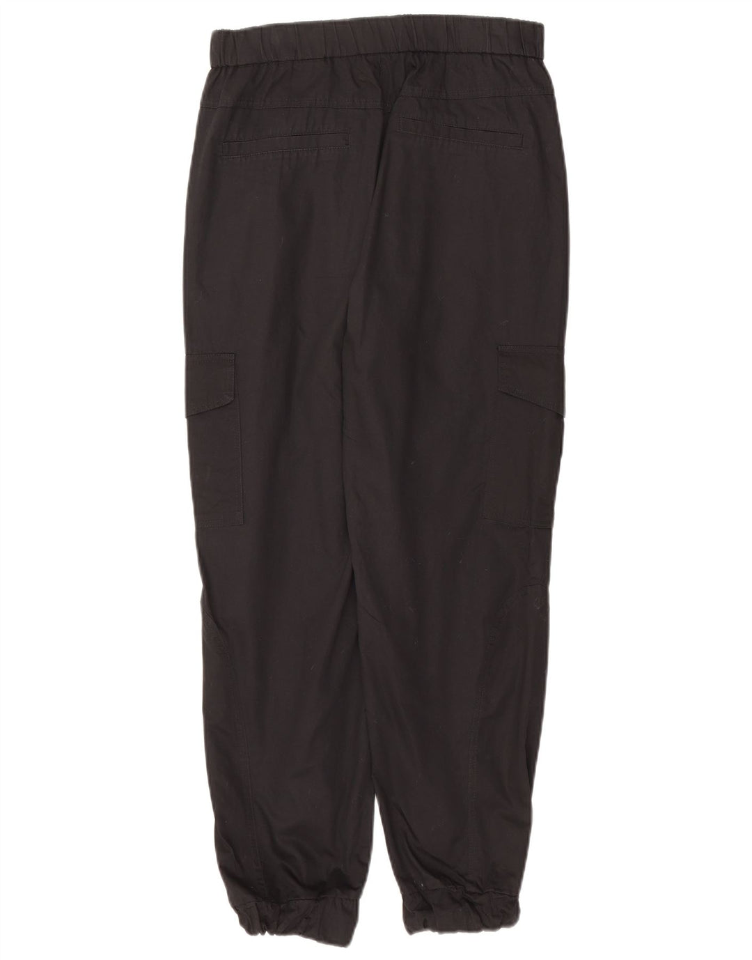 ZARA Womens Joggers Cargo Trousers Medium W28 L26 Black