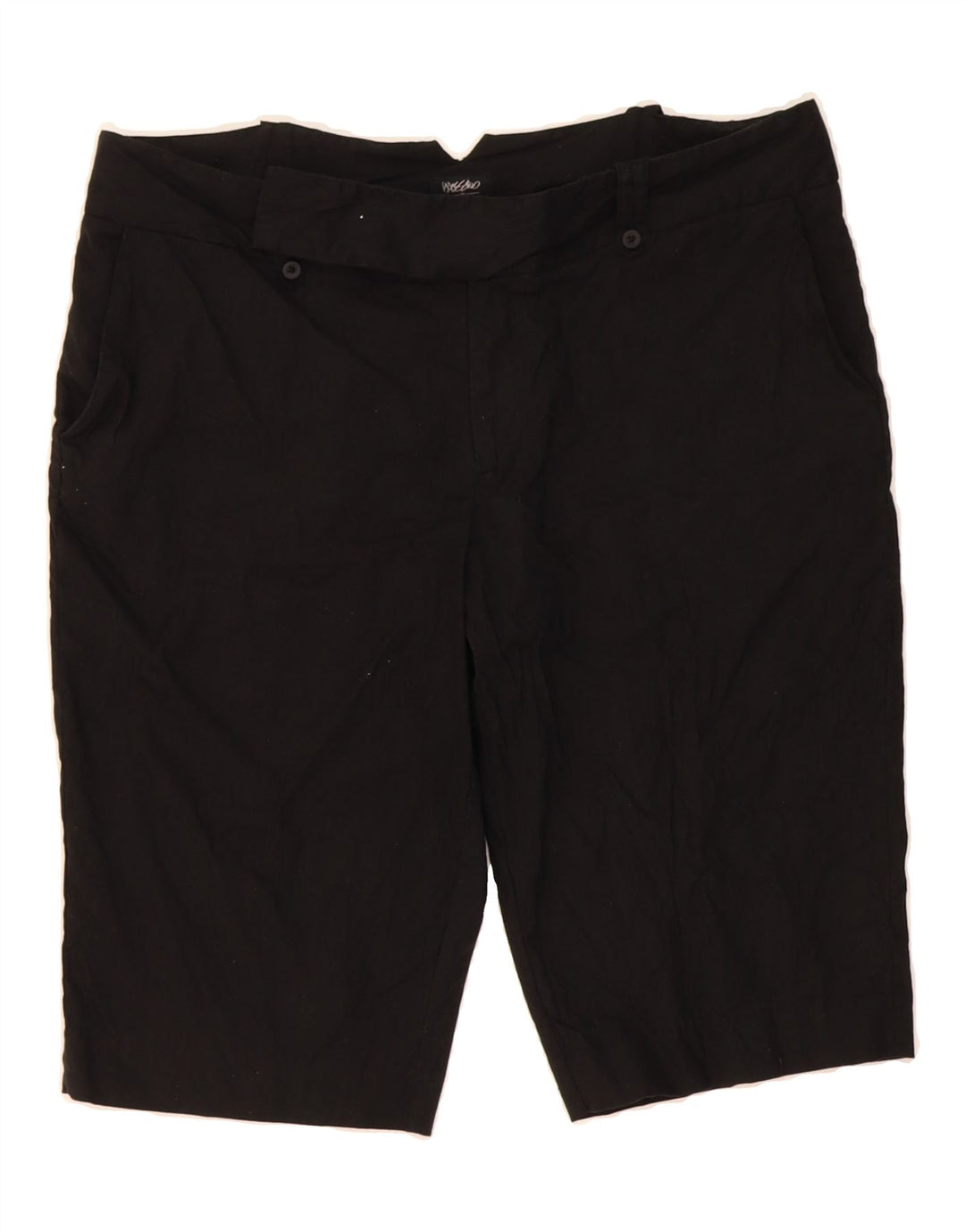 MOSSIMO Womens Chino Shorts US 12 Large W32  Black Linen Vintage Mossimo and Second-Hand Mossimo from Messina Hembry 