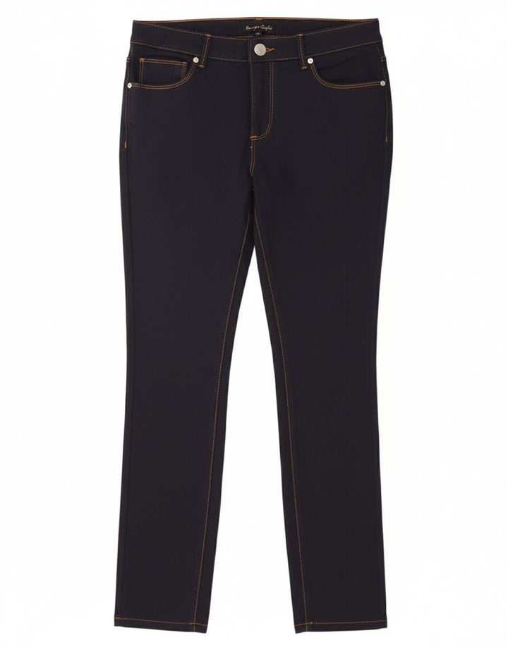 PHASE EIGHT Womens Slim Jeans UK 12 Medium W28 L27 Navy Blue Cotton