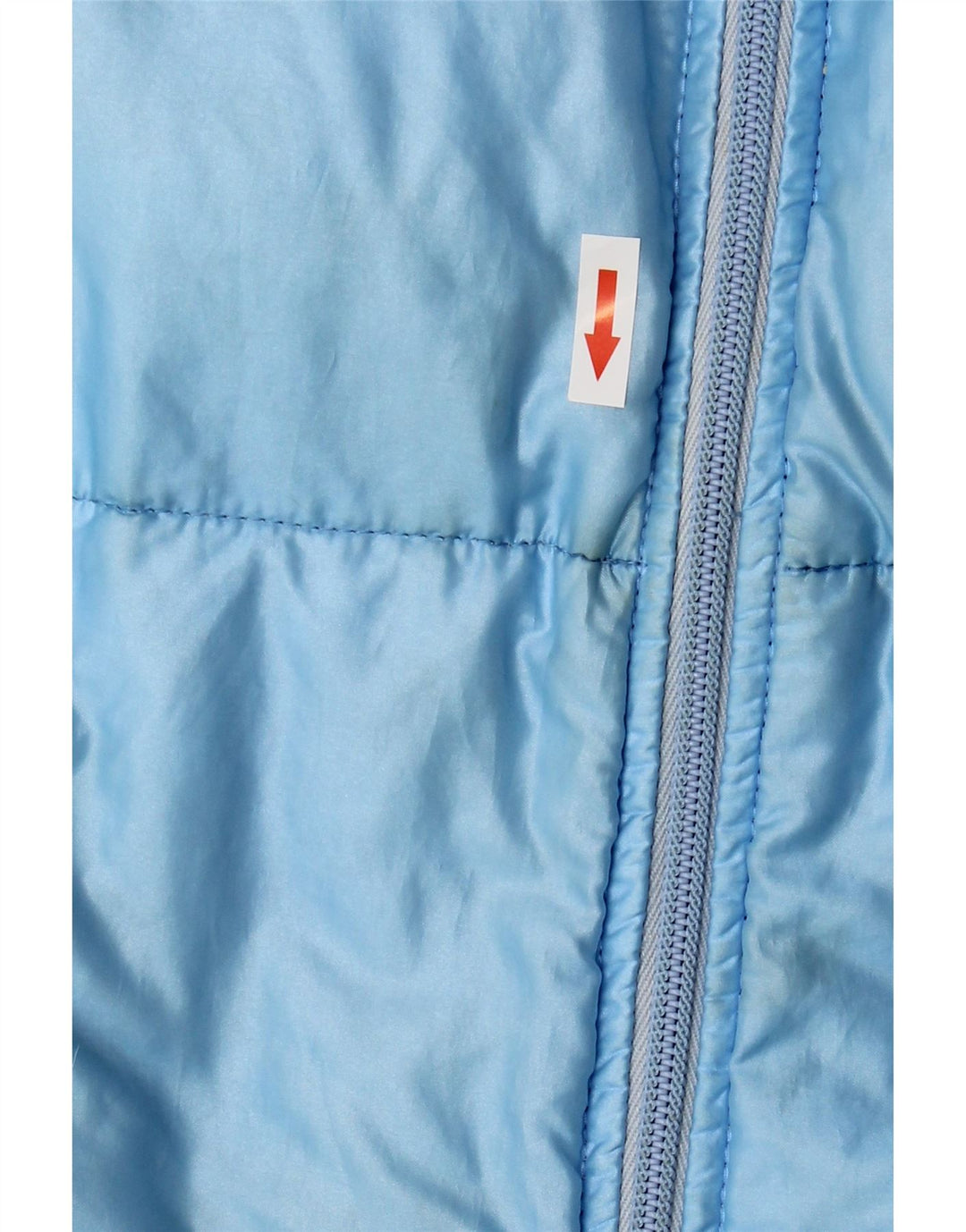 Vintage Herren Wattierte Jacke UK 38 Mittelblau