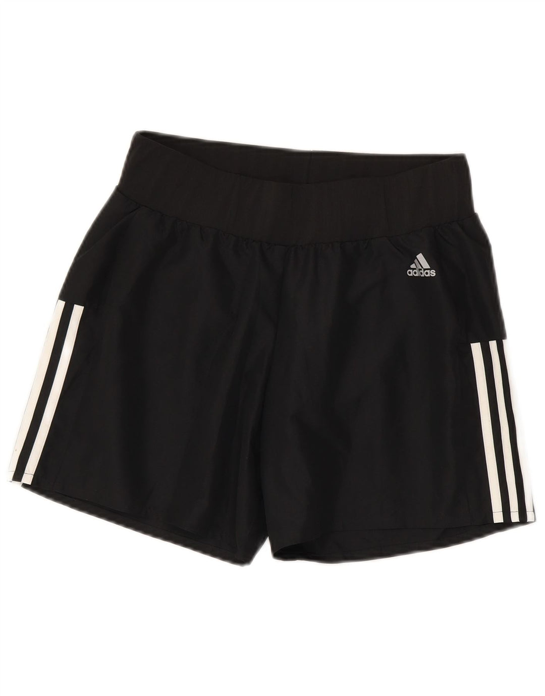 Adidas Damen Sportshorts UK 10 Small Schwarz Polyester