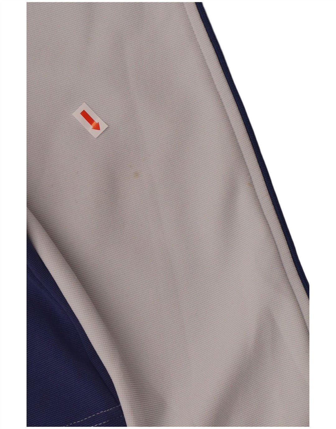 Kappa Herren-Trainingsanzug-Top-Jacke aus mittelblauem Colourblock-Polyester