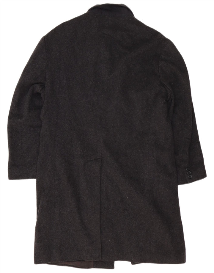 Fratelli Bacci Herrenmantel UK 40 Large Grauer Kaschmir
