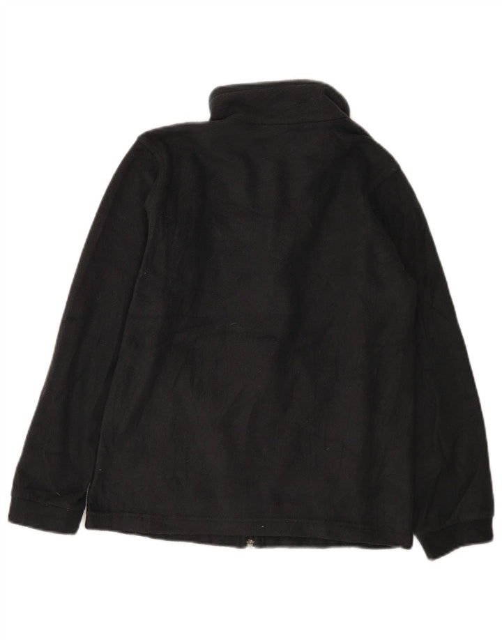 Columbia Mädchen-Fleecejacke, 10–11 Jahre, mittelschwarzes Polyester